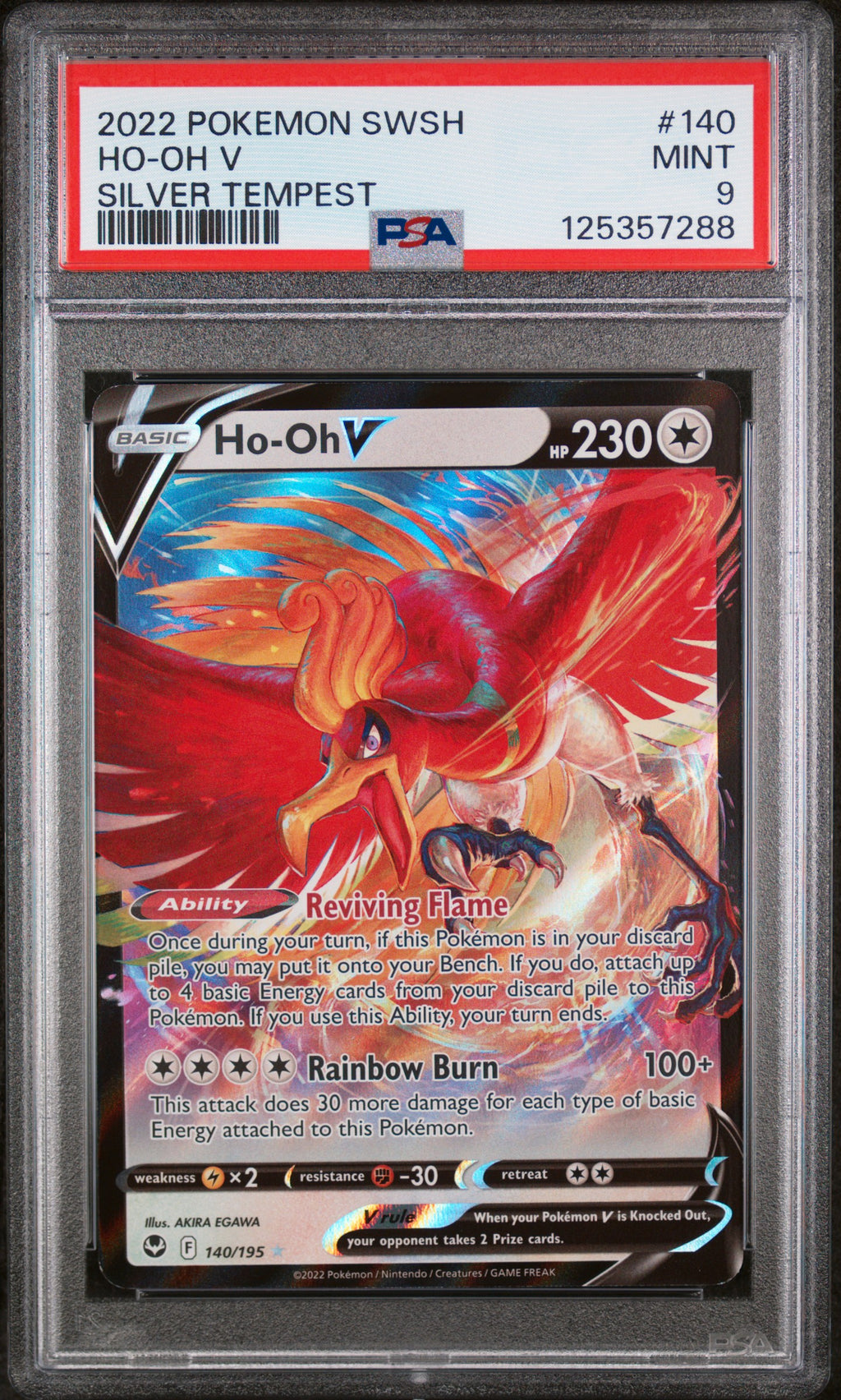 PSA 9 - Ho-Oh V ST