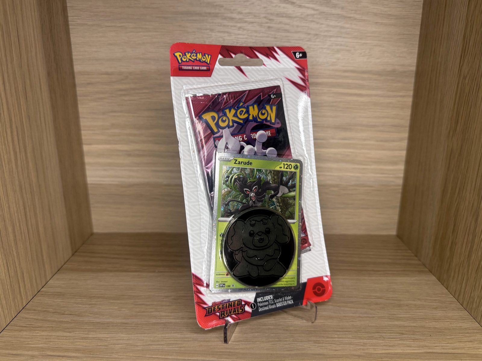Pokémon TCG: Destined Rivals Blister Pack — Zarude