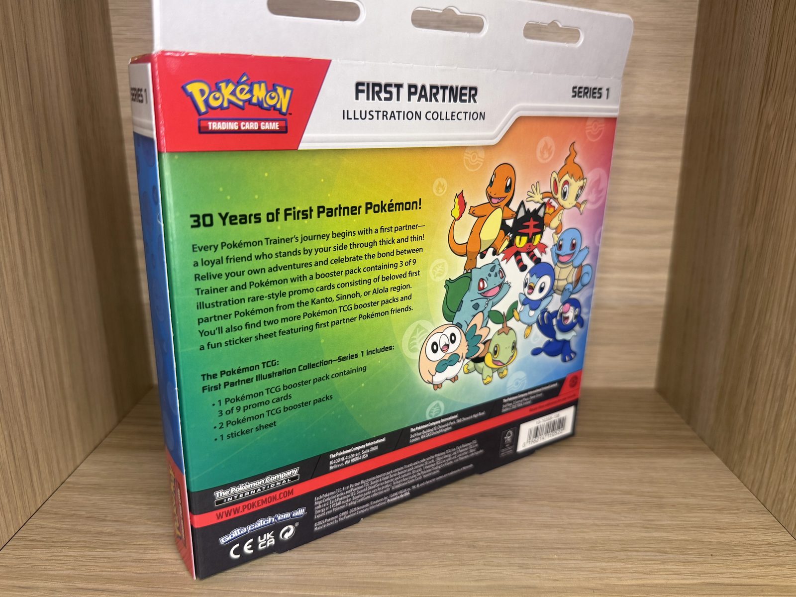 First Partner Illustration Collection Series 1 Back