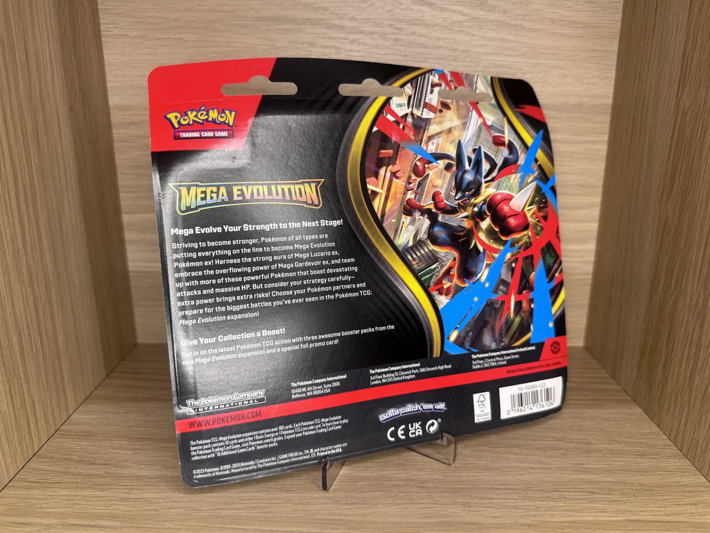 Pokémon TCG: Mega Evolution 3-Pack Blister